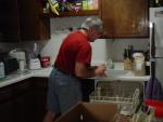 Classic - My Dad doing my dishes.